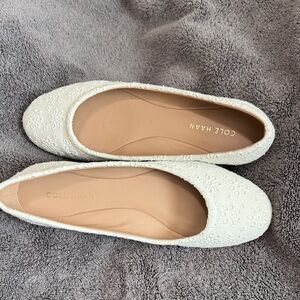 Cole Haan Women's Floral Embroidered Flats